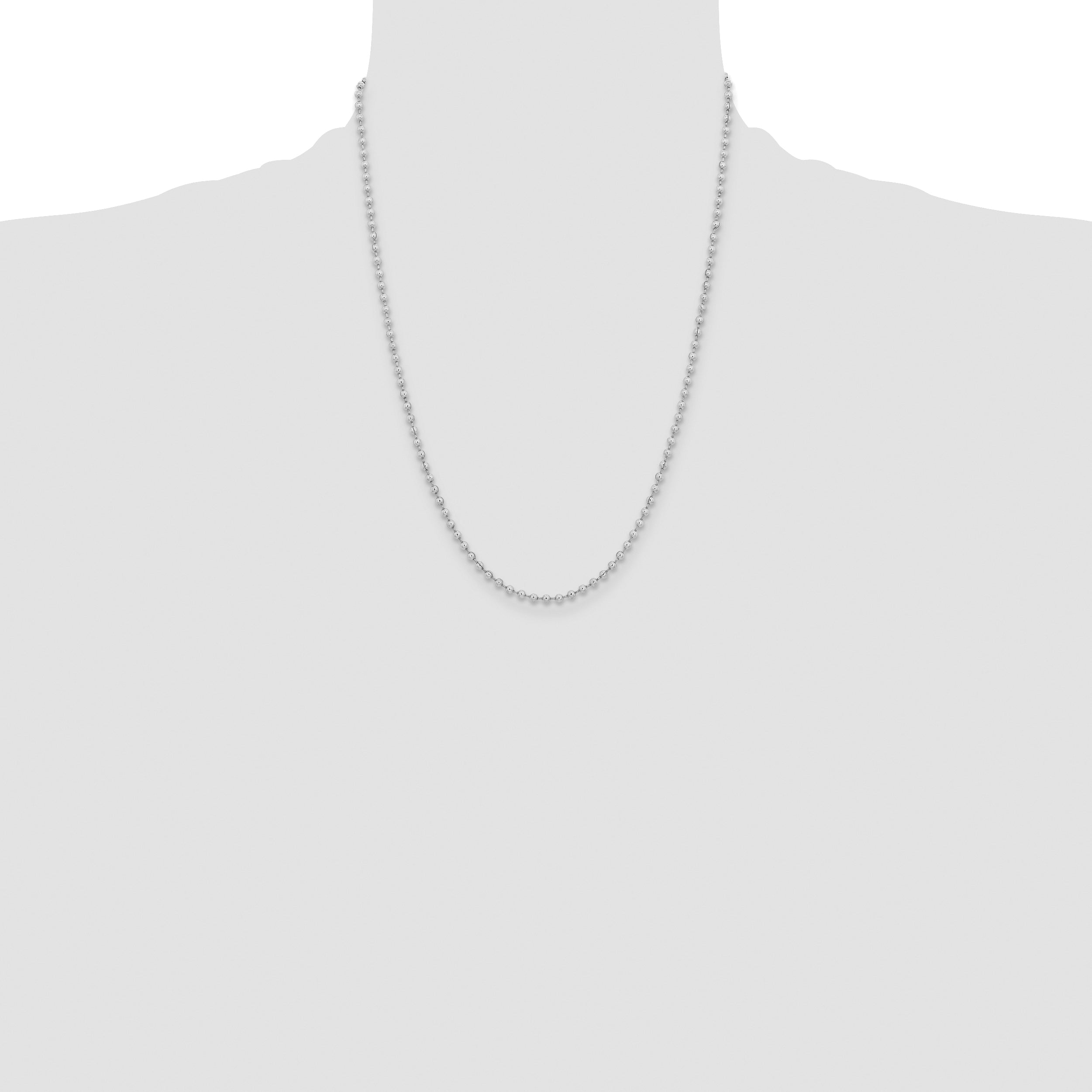 Chisel Stainless Steel Polished 3mm 22 inch Ball Chain