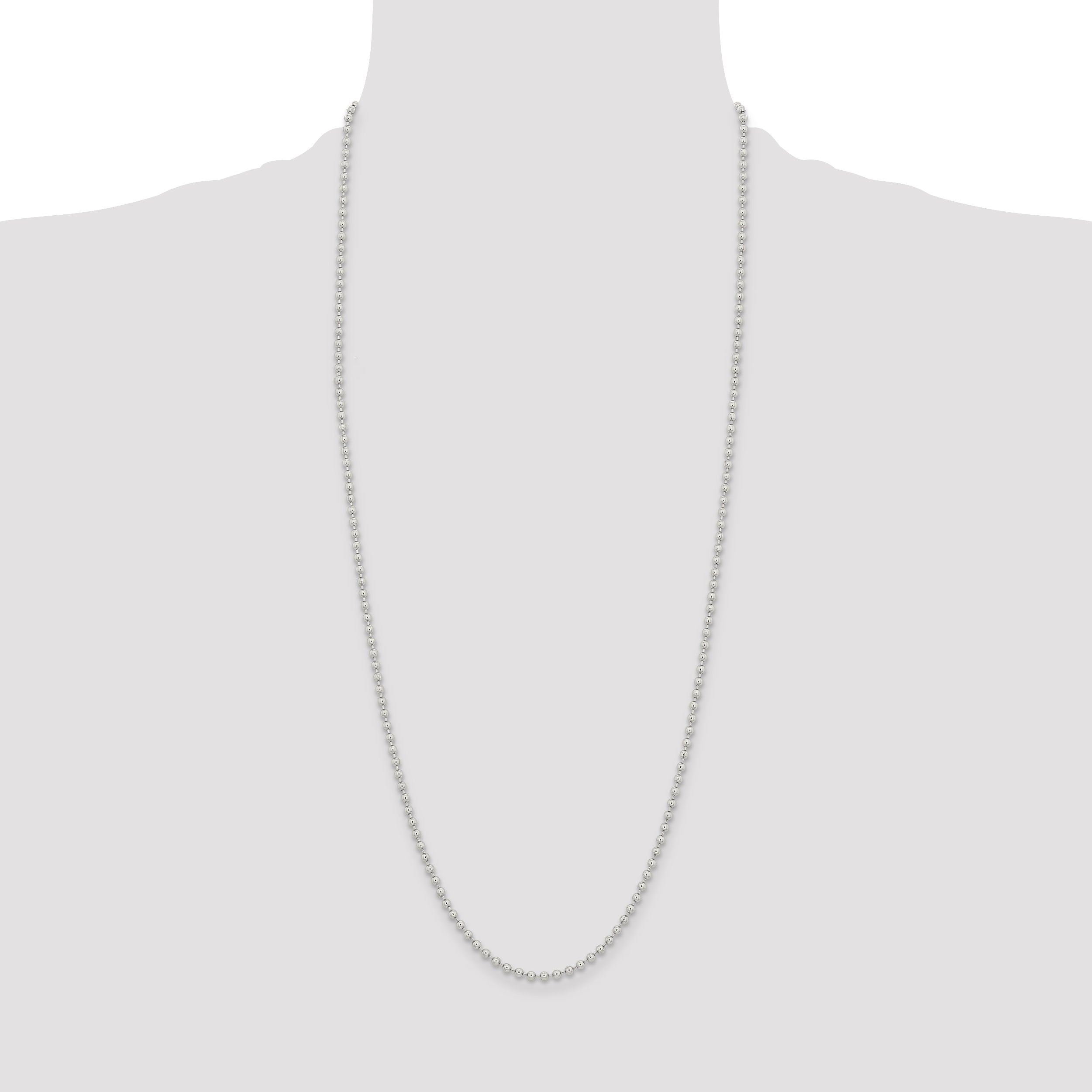 Chisel Stainless Steel Polished 3mm Ball Chain