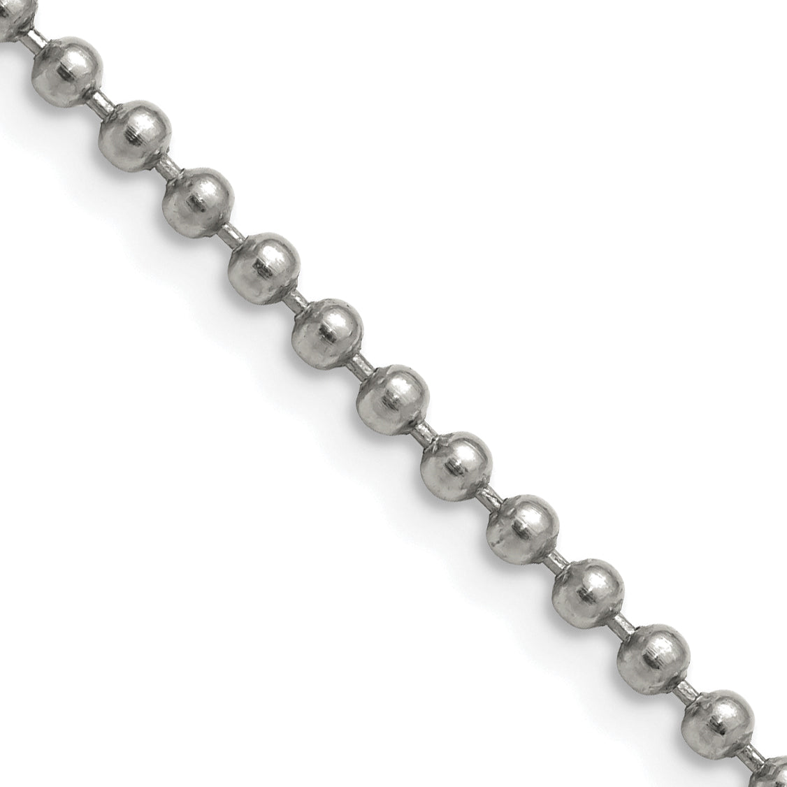 Chisel Stainless Steel Polished 3mm Ball Chain