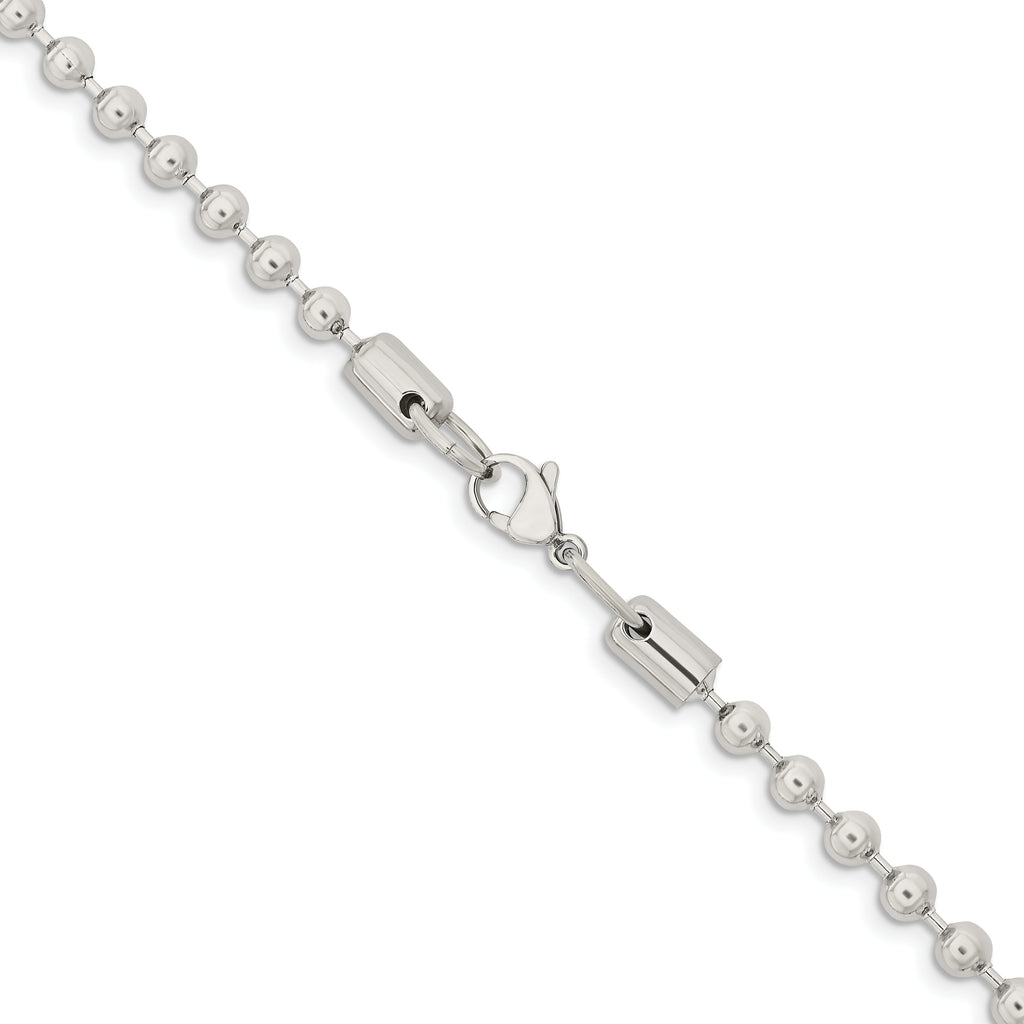 Chisel Stainless Steel Polished 5mm Ball Chain