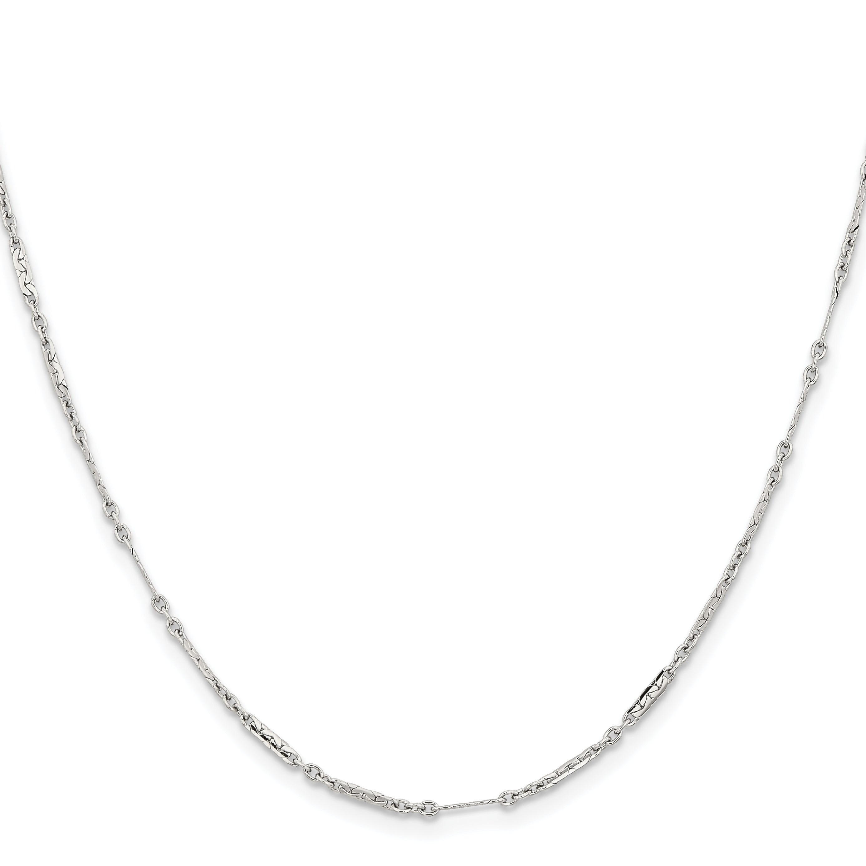 Stainless Steel Fancy Chain Necklace 1.8mm Secondary image