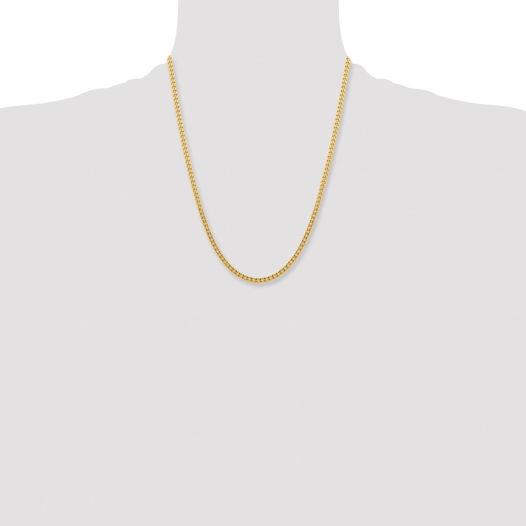 Stainless Steel Curb Chain Necklace 4mm