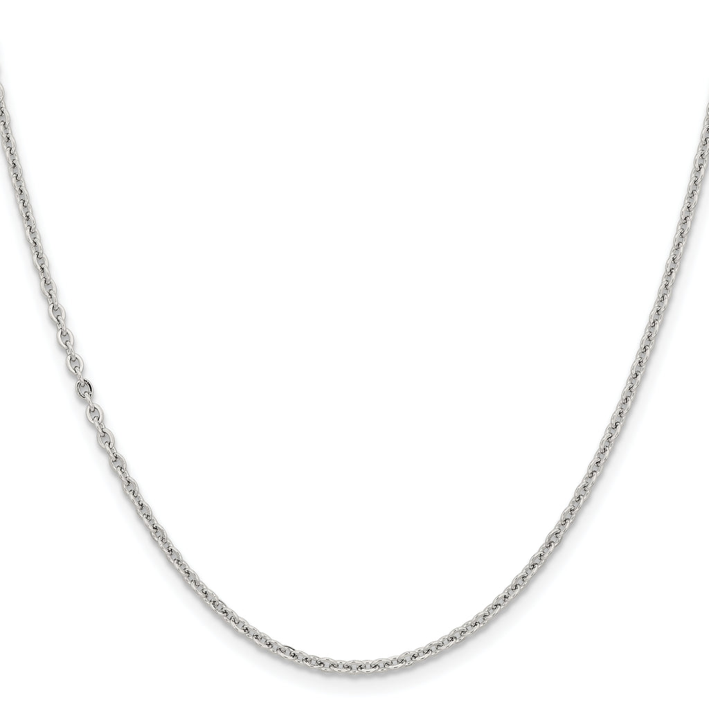 Stainless Steel Cable Chain Necklace 2.3mm