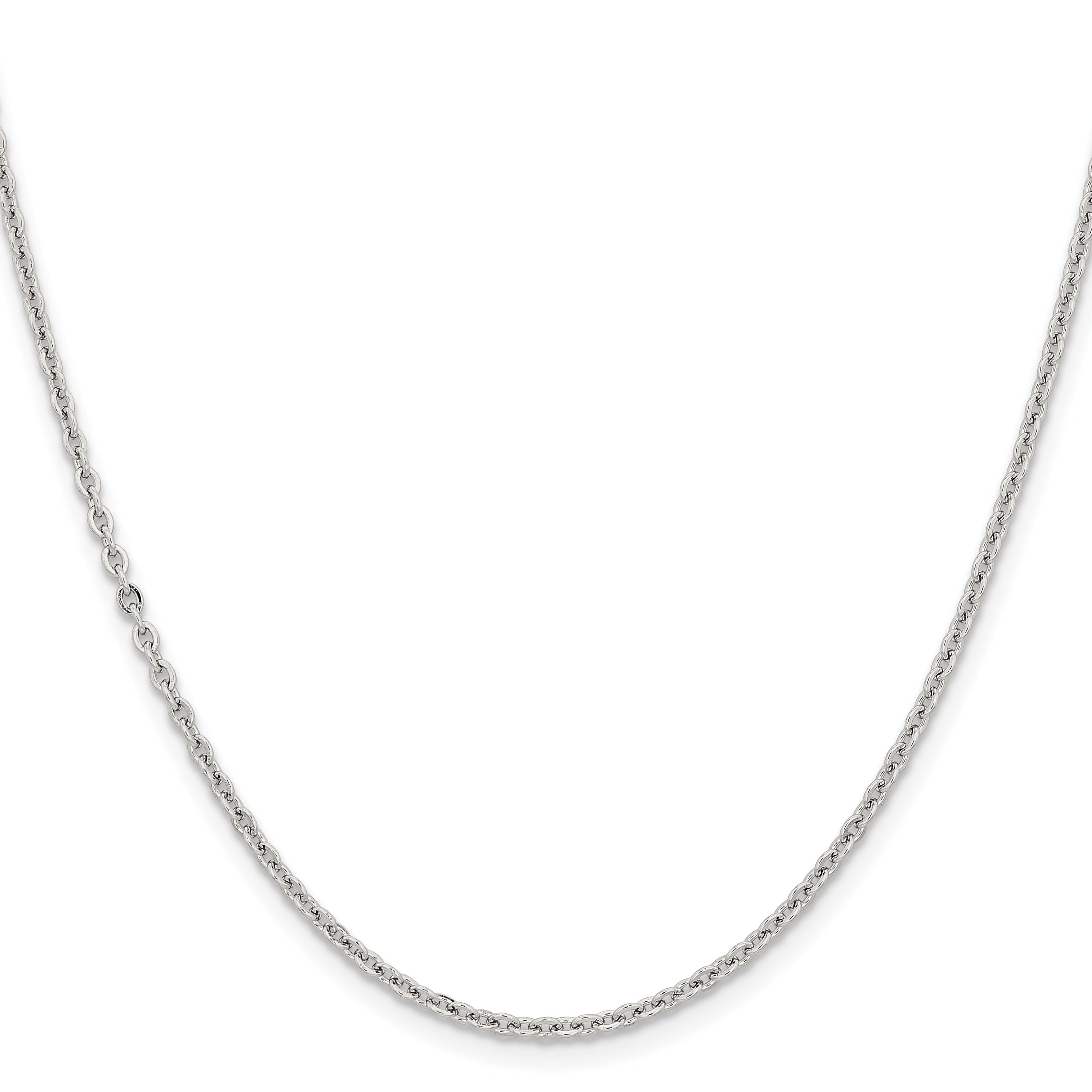 Stainless Steel Cable Chain Necklace 2.3mm