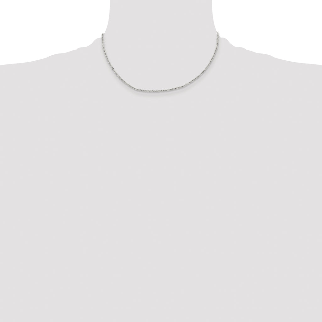 Stainless Steel Cable Chain Necklace 2.3mm