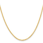 Stainless Steel Cable Chain Necklace 2.3mm