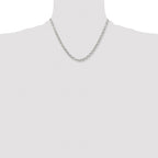 Chisel Stainless Steel Polished 6mm Rolo Chain