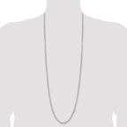 Chisel Stainless Steel Polished 6mm Rolo Chain
