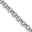 Chisel Stainless Steel Polished 6mm Rolo Chain
