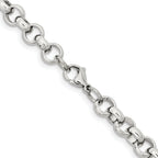 Chisel Stainless Steel Polished 8mm Rolo Chain