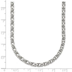Women's Stainless Steel Open Link Chain Necklace 3.75mm