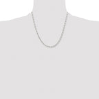 Stainless Steel Polished Fancy Link 20in Chain