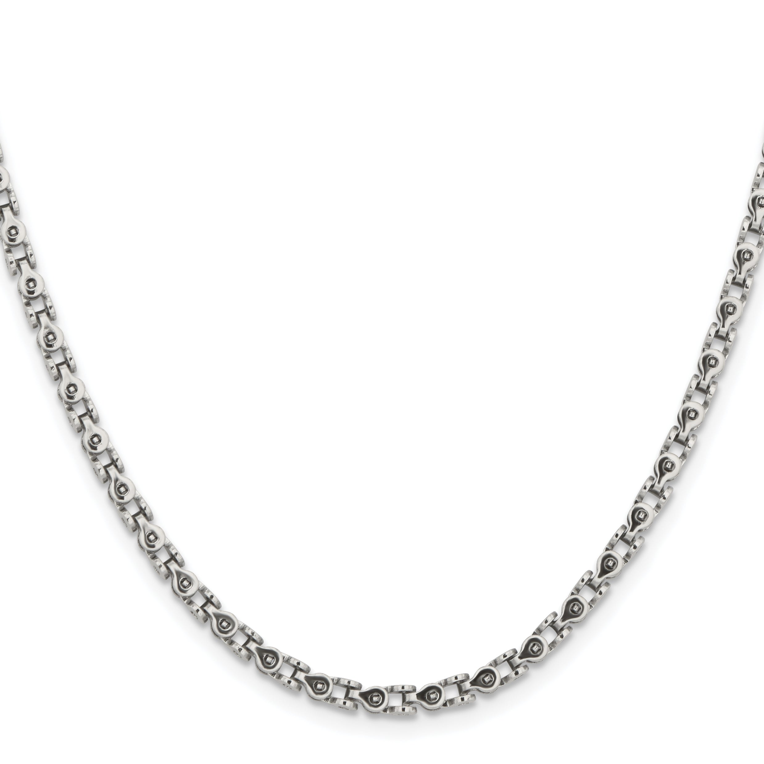 Chisel Stainless Steel Polished Fancy Link Chain