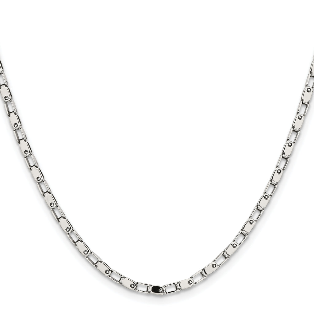 Chisel Stainless Steel Polished Fancy Link Chain