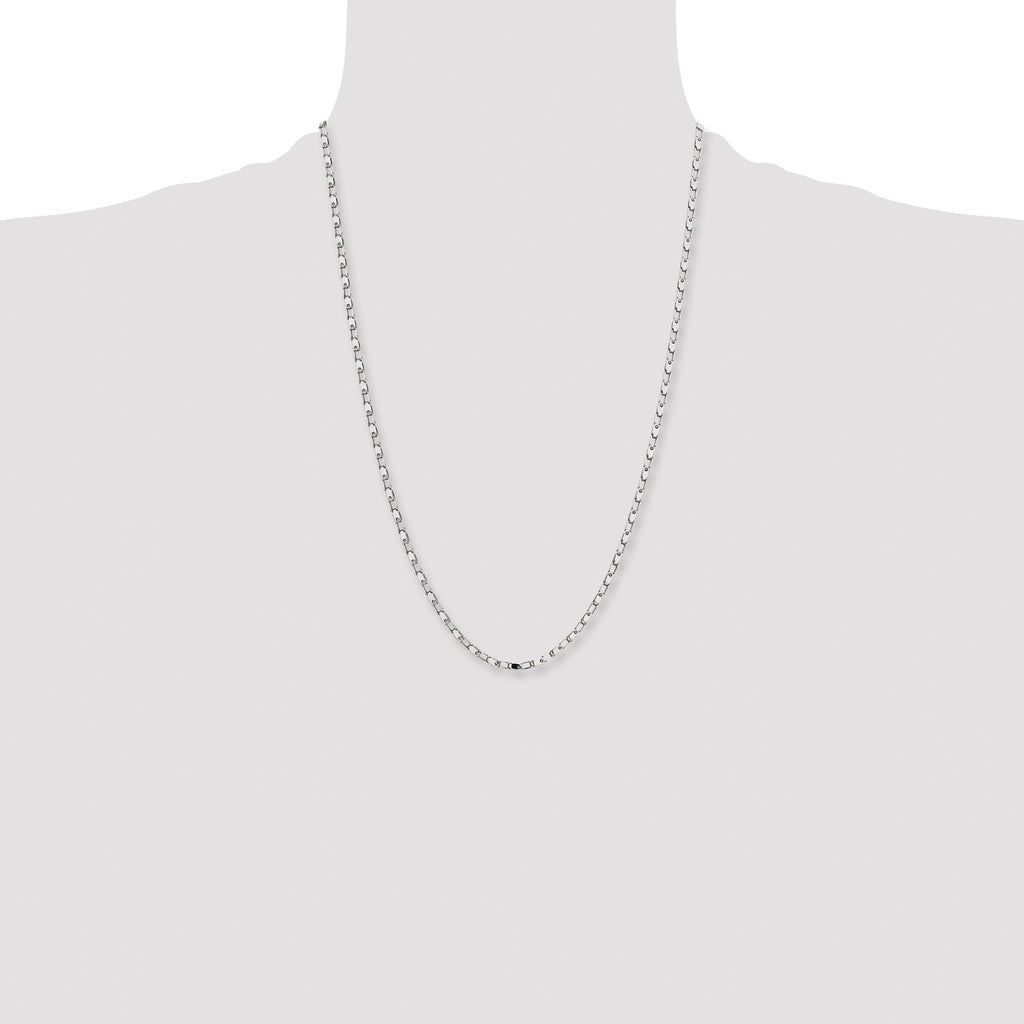 Chisel Stainless Steel Polished Fancy Link Chain