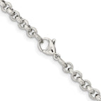 Stainless Steel Rolo Chain Necklace 5mm