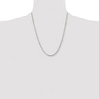 Chisel Stainless Steel Polished and Textured Fancy Rolo Chain