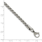 Stainless Steel Box Chain Necklace 3.9mm