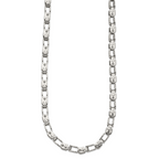 Women's Stainless Steel Open Link Chain Necklace 5.5mm