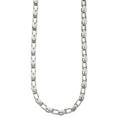 Chisel Stainless Steel Polished 22 inch Fancy Link Chain