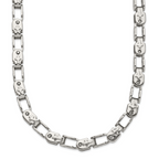 Chisel Stainless Steel Polished Fancy Link Chain