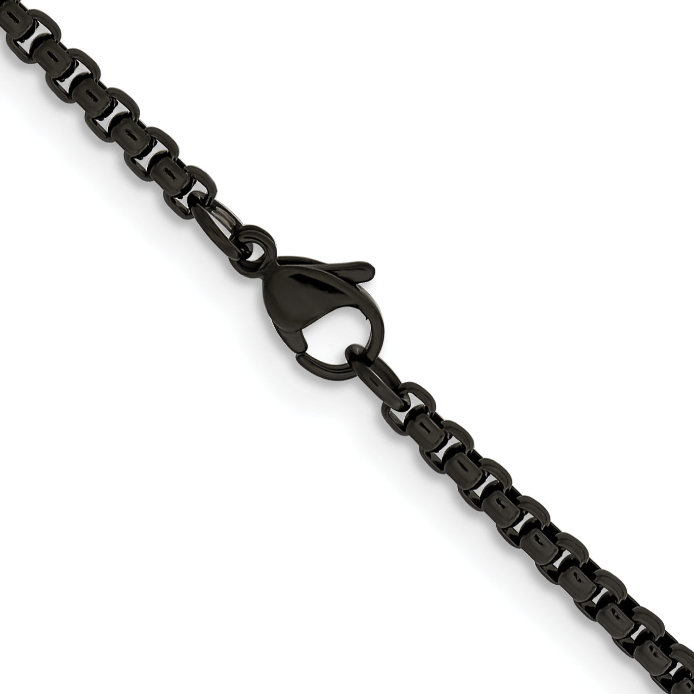 Stainless Steel Box Chain Necklace 2.6mm