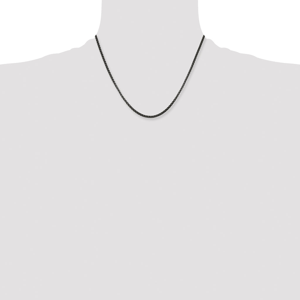 Stainless Steel Box Chain Necklace 2.6mm