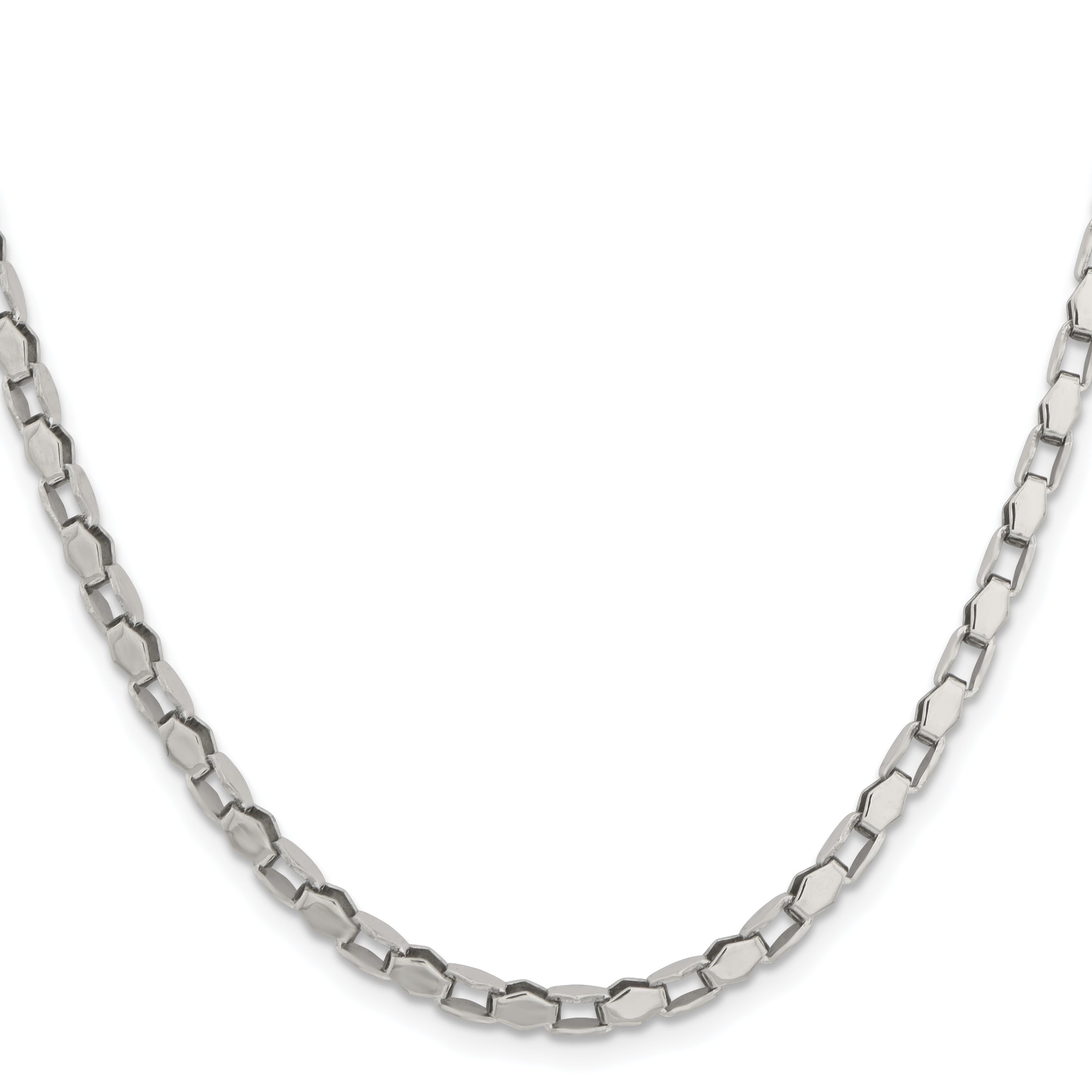 Stainless Steel Polished Fancy Link Chain