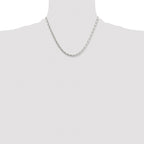 Women's Stainless Steel Open Link Chain Necklace 3.5mm