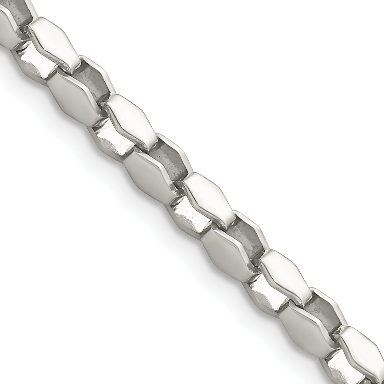 Women's Stainless Steel Open Link Chain Necklace 3.5mm Main image