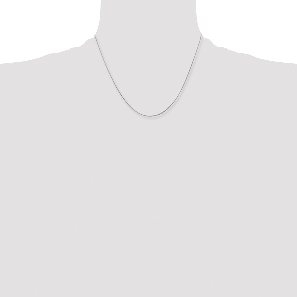Women's Stainless Steel Snake Chain Necklace 1.2mm