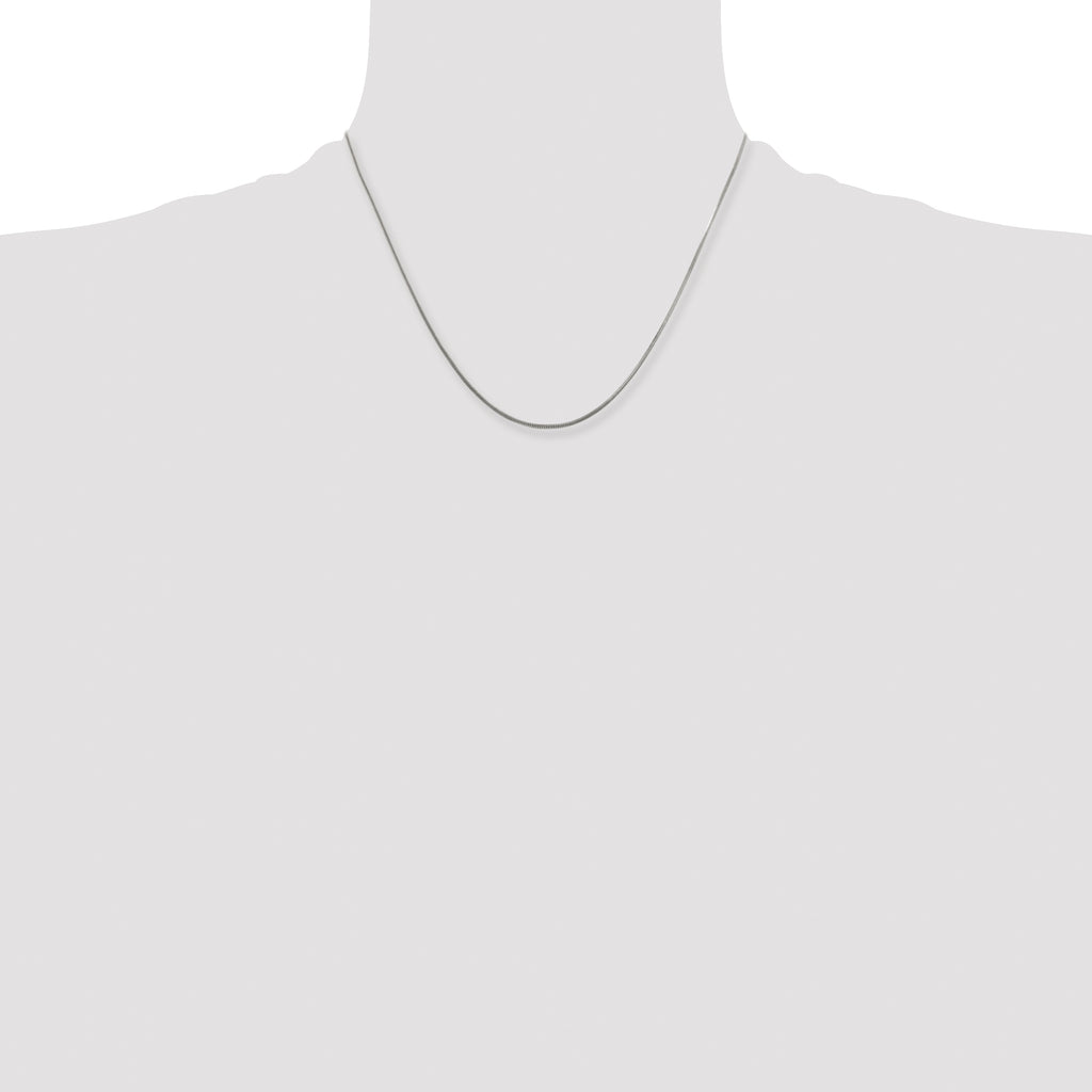 Women's Stainless Steel Snake Chain Necklace 1.5mm