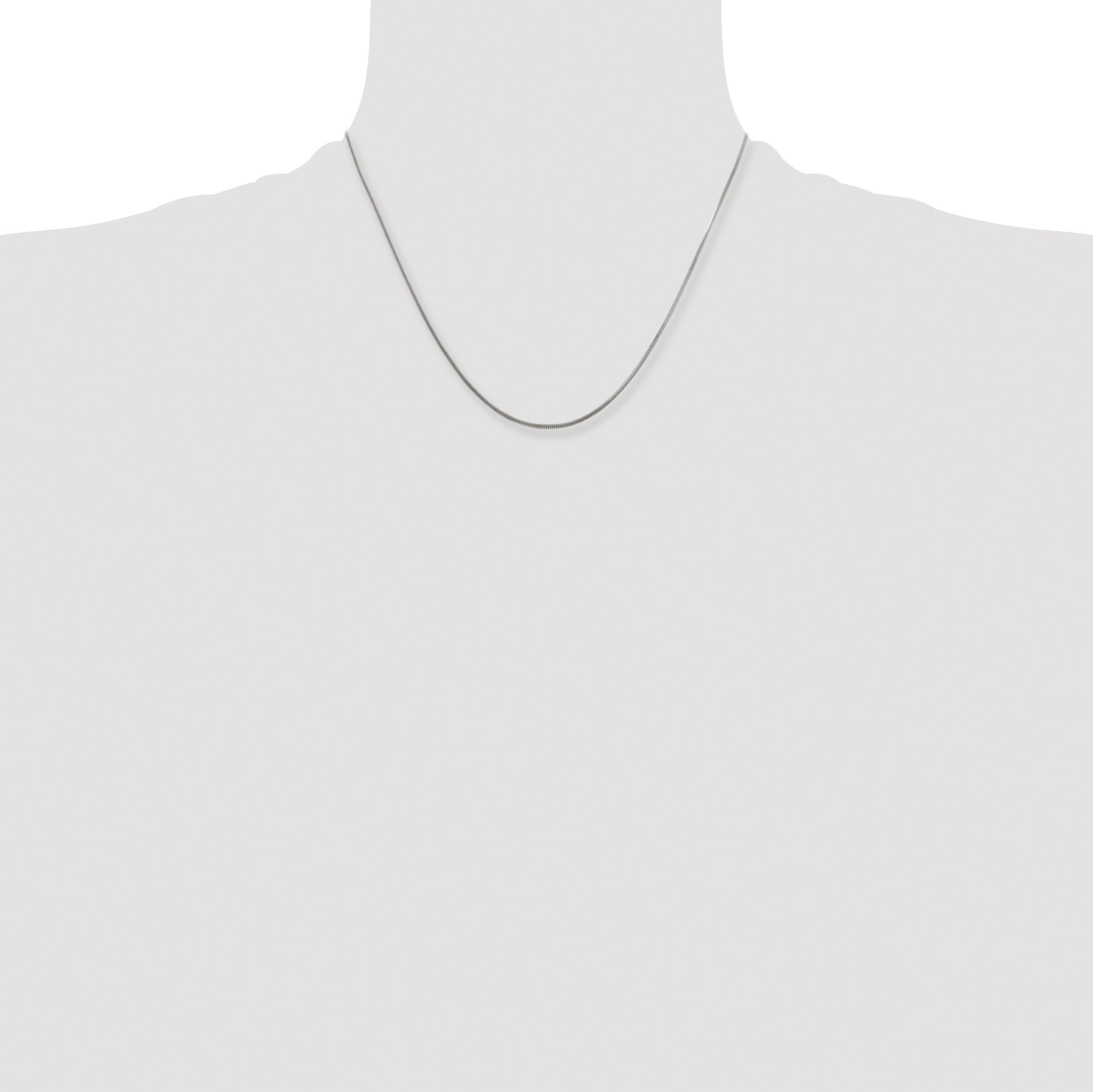 Women's Stainless Steel Snake Chain Necklace 1.5mm