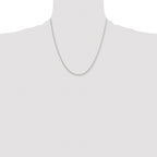 Women's Stainless Steel Herringbone Chain Necklace 1.8mm