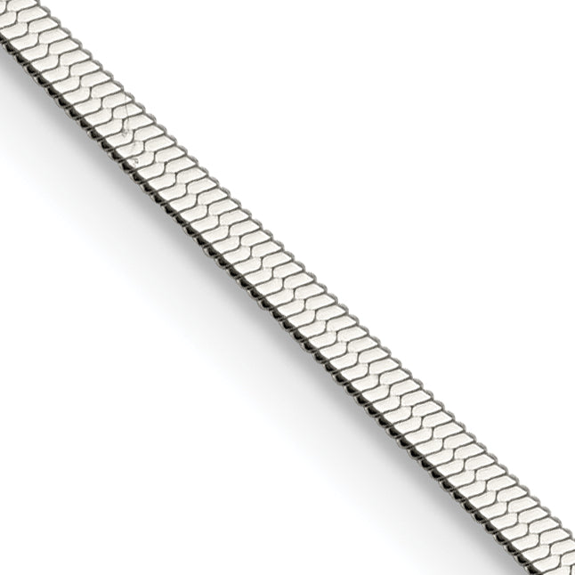 Chisel Stainless Steel Polished 2.3mm Herringbone Chain