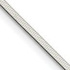 Chisel Stainless Steel Polished 2.3mm Herringbone Chain