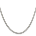 Chisel Stainless Steel Polished 3.3mm Herringbone Chain