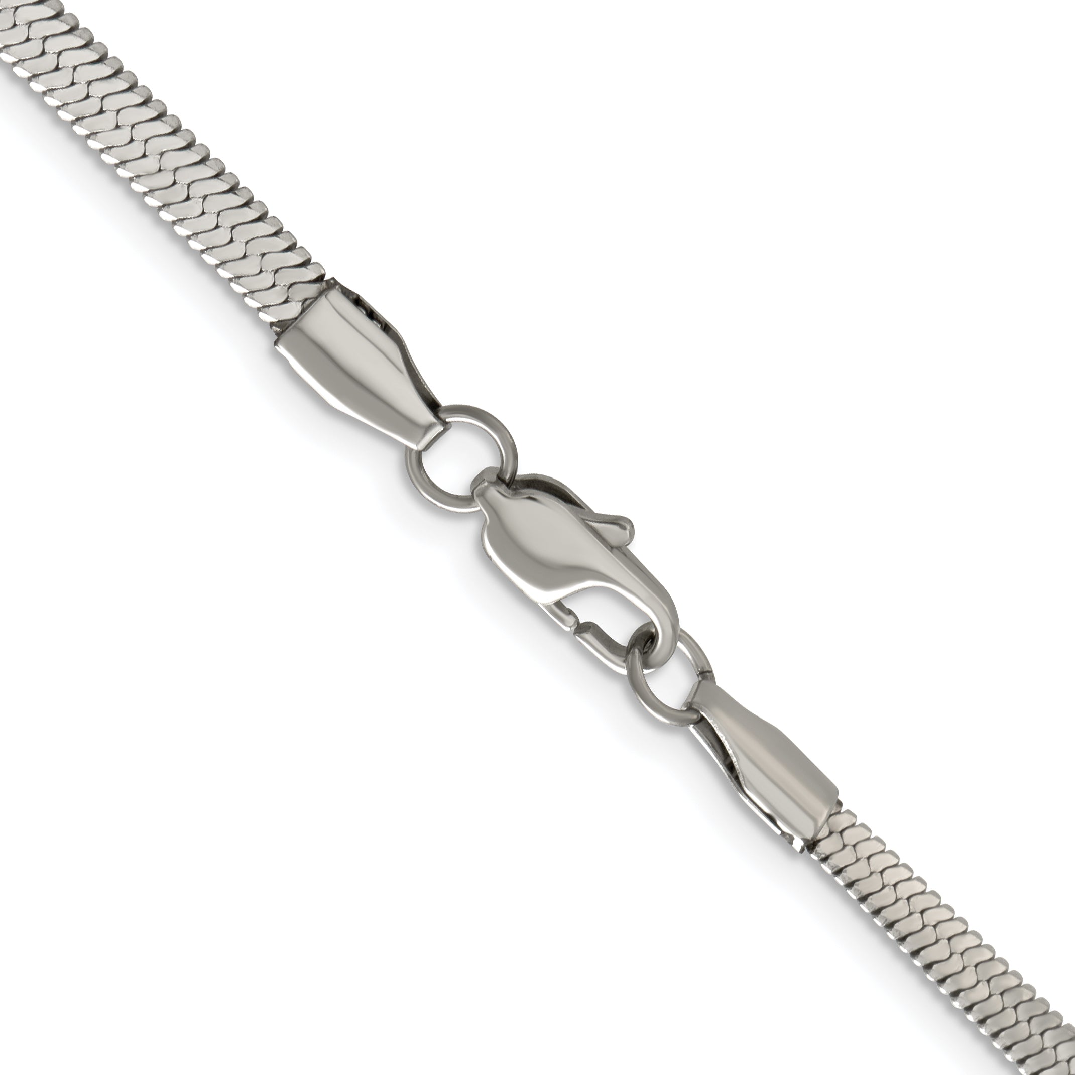 Chisel Stainless Steel Polished 3.90mm Herringbone Chain