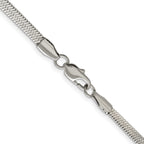Women's Stainless Steel Herringbone Chain Necklace 3.9mm