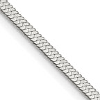 Chisel Stainless Steel Polished 3.4mm Herringbone Chain