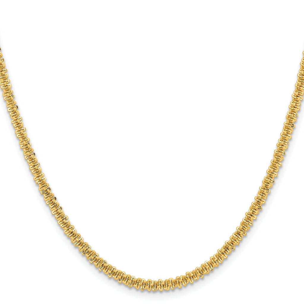 Stainless Steel Cyclone Chain Necklace 3.3mm