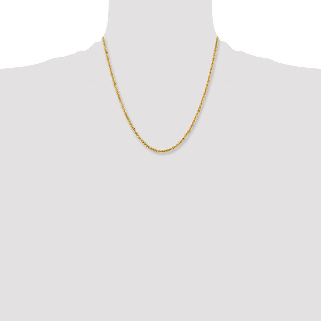 Stainless Steel Cyclone Chain Necklace 3.3mm
