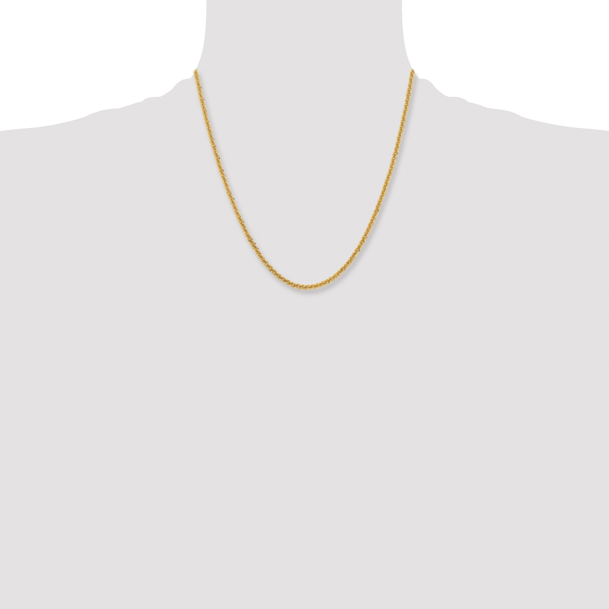 Stainless Steel Cyclone Chain Necklace 3.3mm