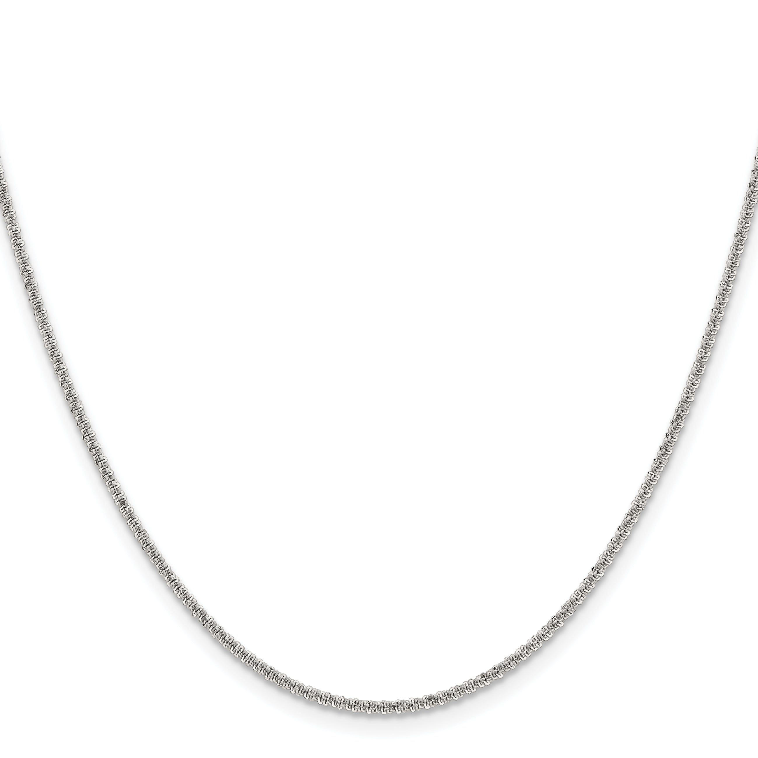Women's Stainless Steel Cyclone Chain Necklace 1.7mm Secondary image