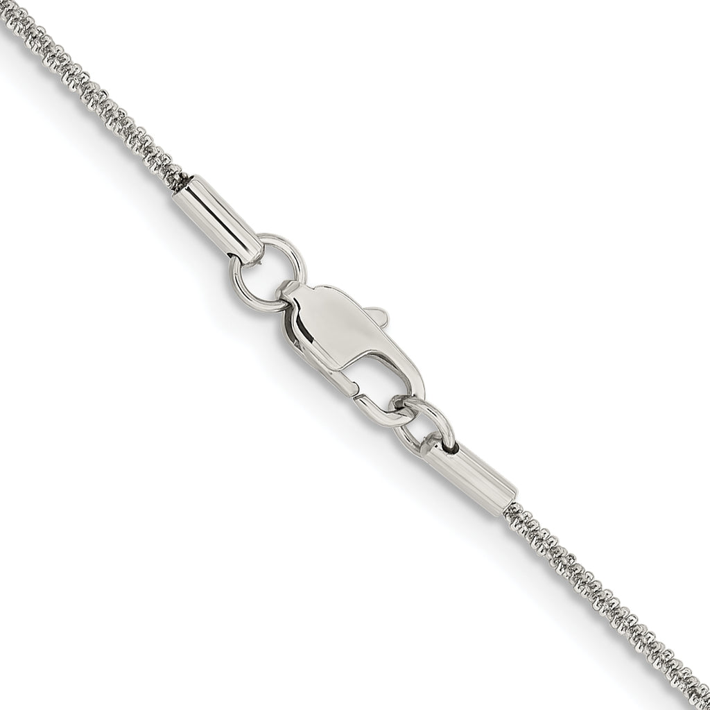 Chisel Stainless Steel Polished 1.7mm Cyclone Chain
