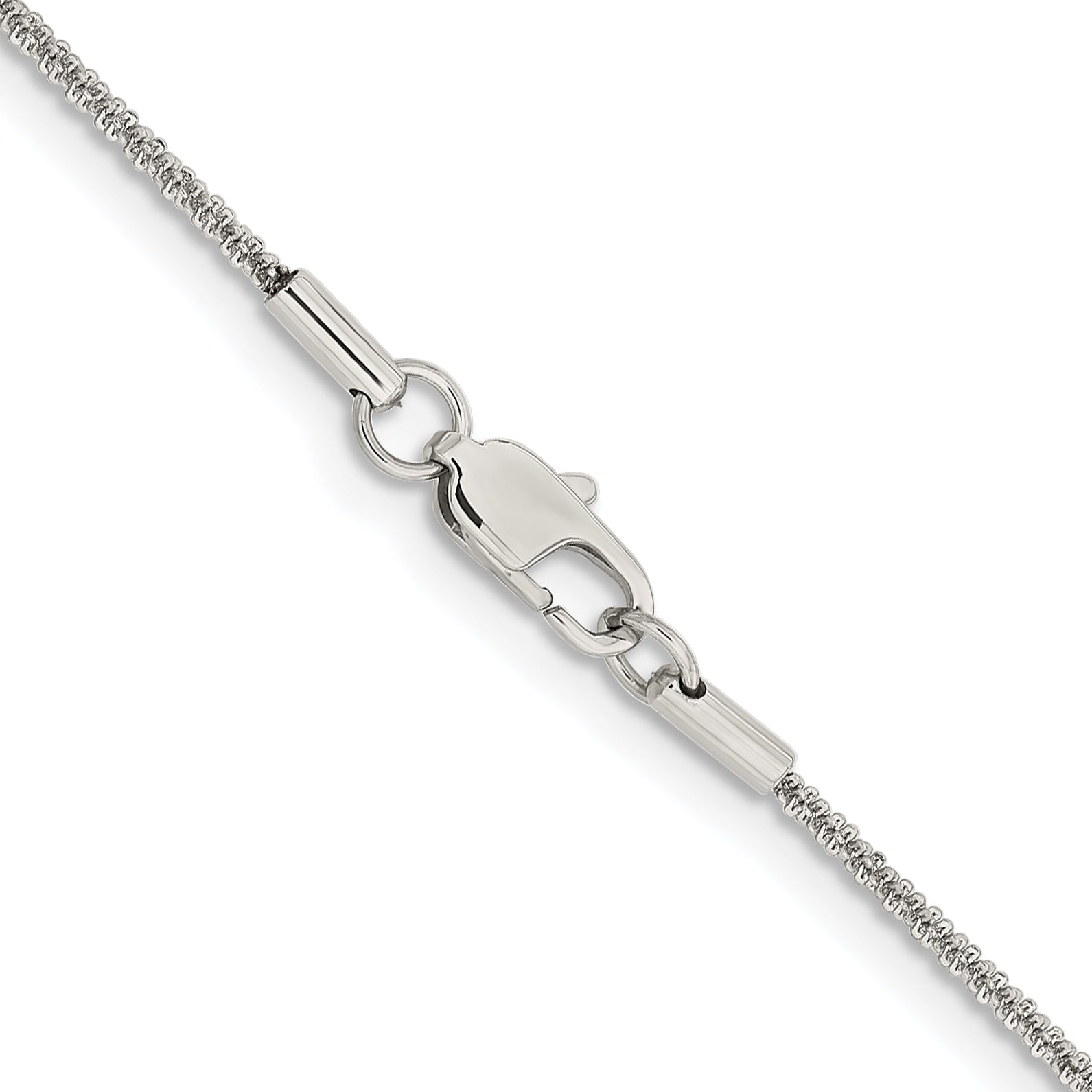 Chisel Stainless Steel Polished 1.7mm Cyclone Chain