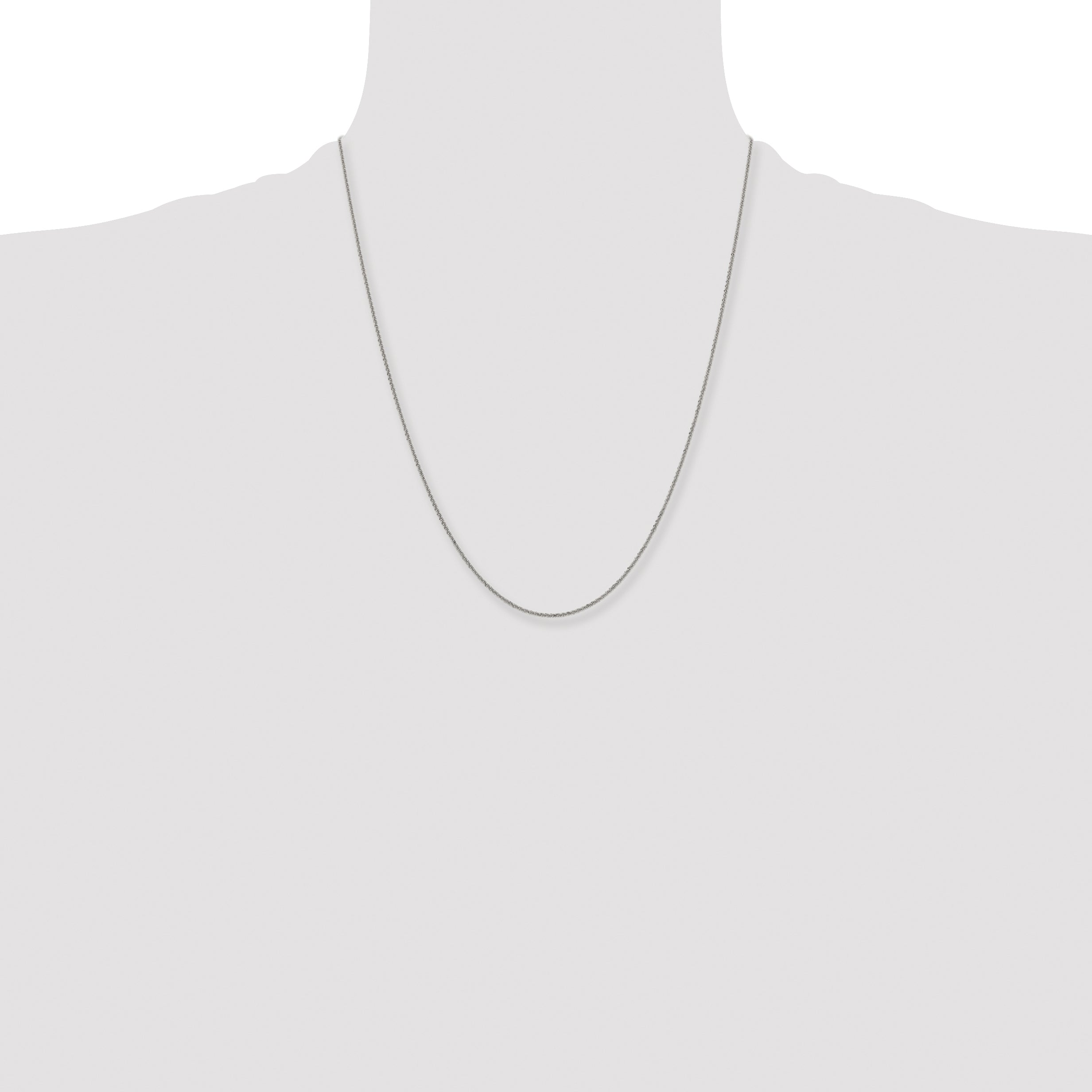 Women's Stainless Steel Cyclone Chain Necklace 1.7mm