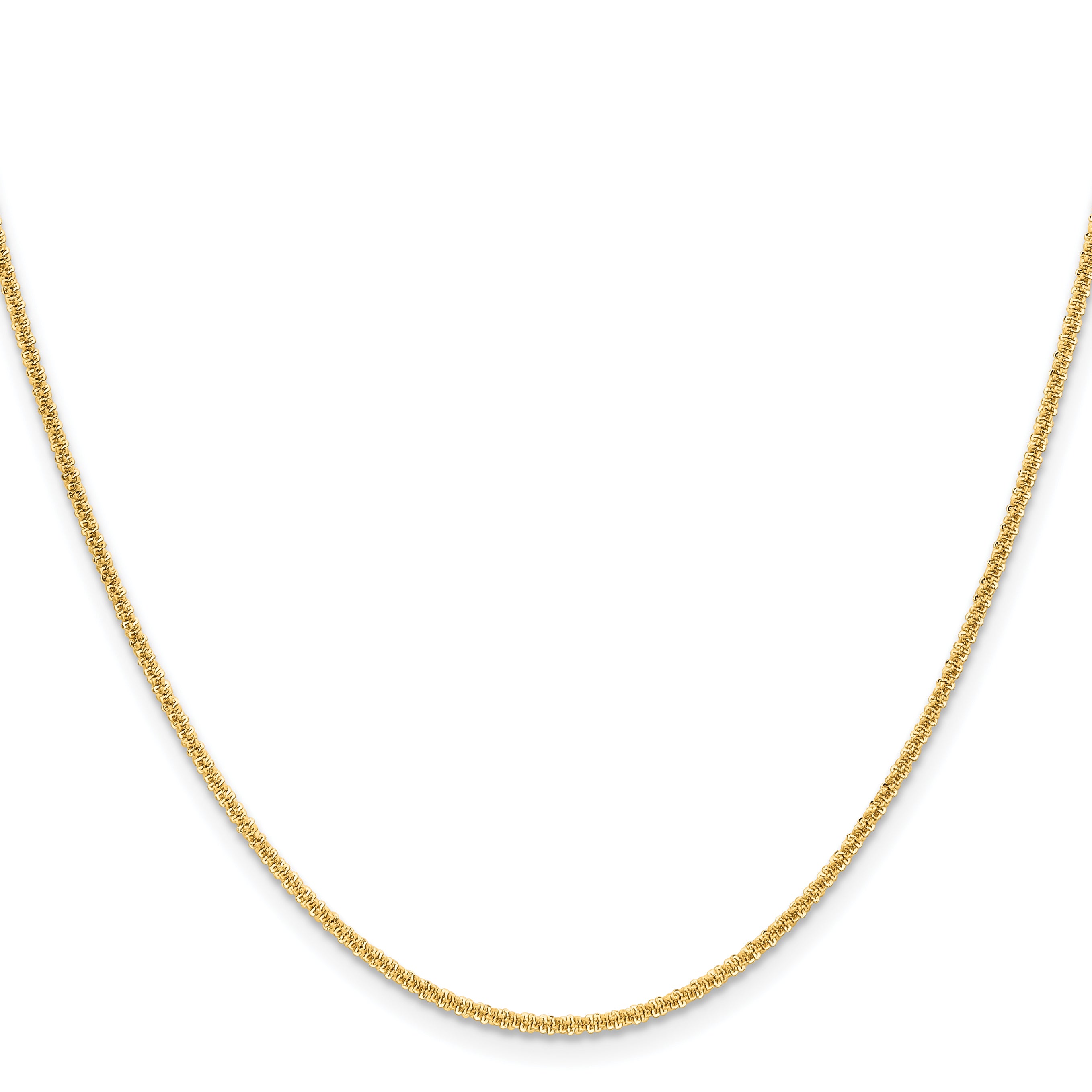 Women's Stainless Steel Cyclone Chain Necklace 1.7mm Secondary image