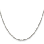 Chisel Stainless Steel Polished 2.2mm Cyclone Chain