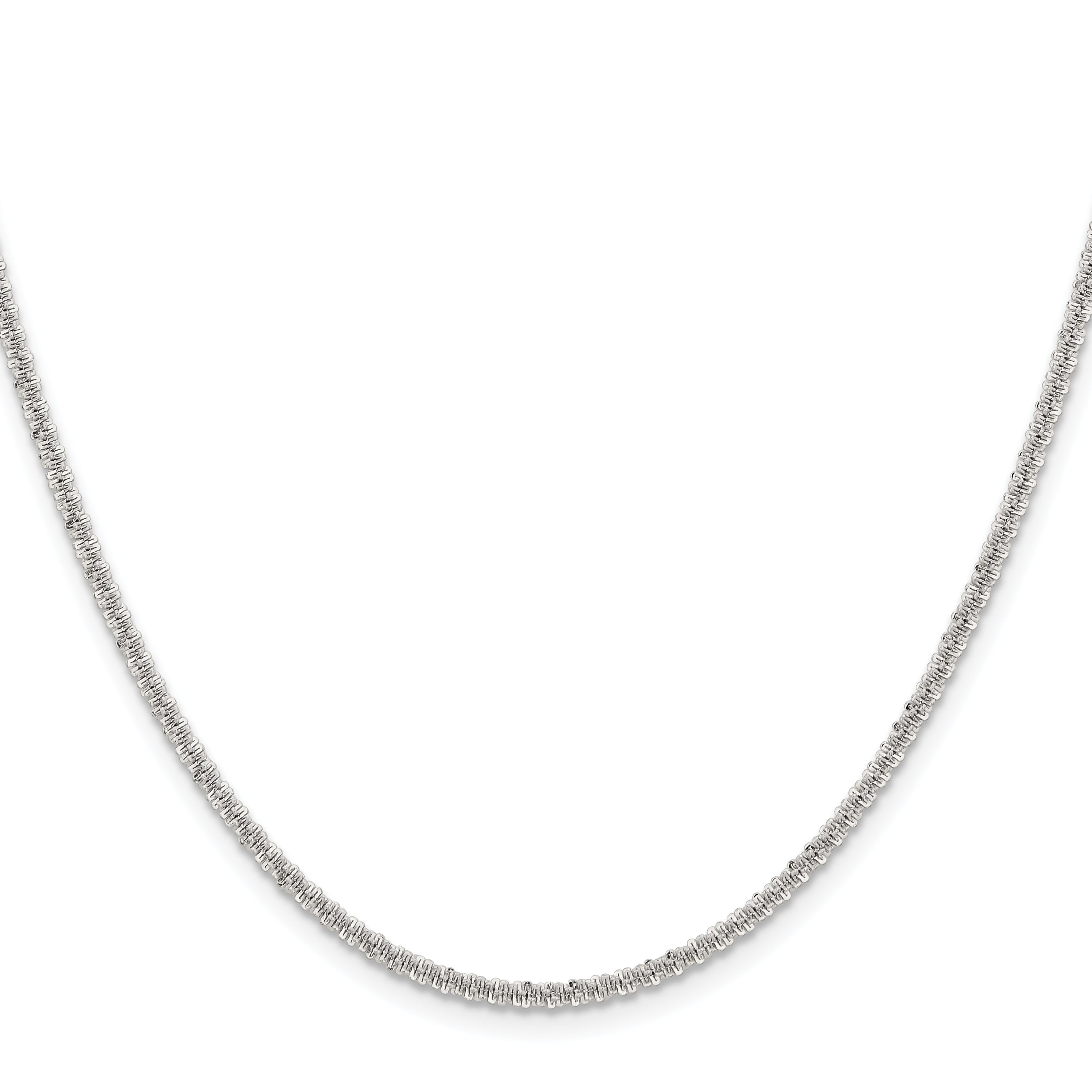Women's Stainless Steel Cyclone Chain Necklace 2.2mm